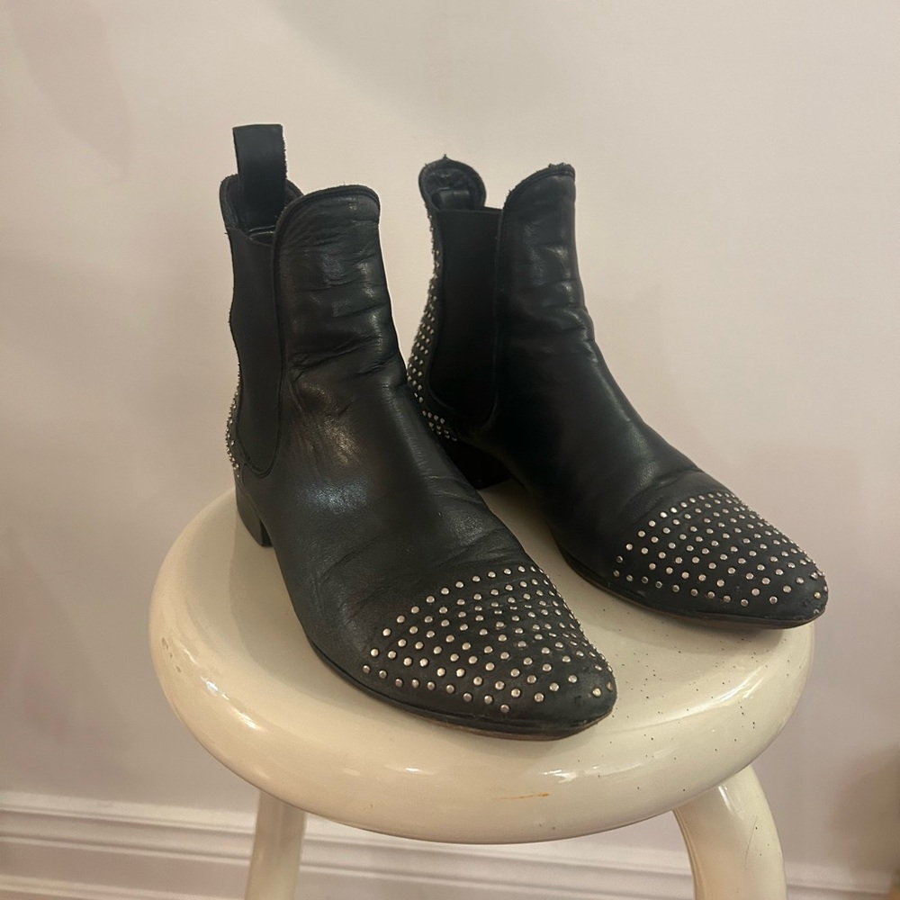 Leather Booties - Picture 8 of 8